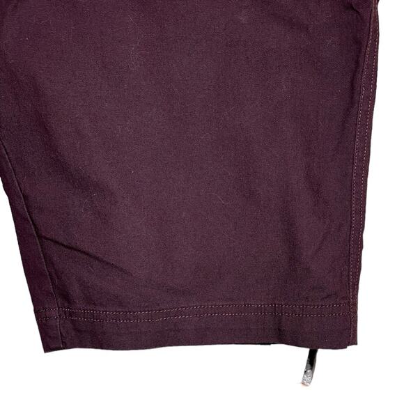 NWOT COLUMBIA Burgundy Bermuda Hiking Shorts‎ Mens Outdoors Size 32 - Picture 6 of 12